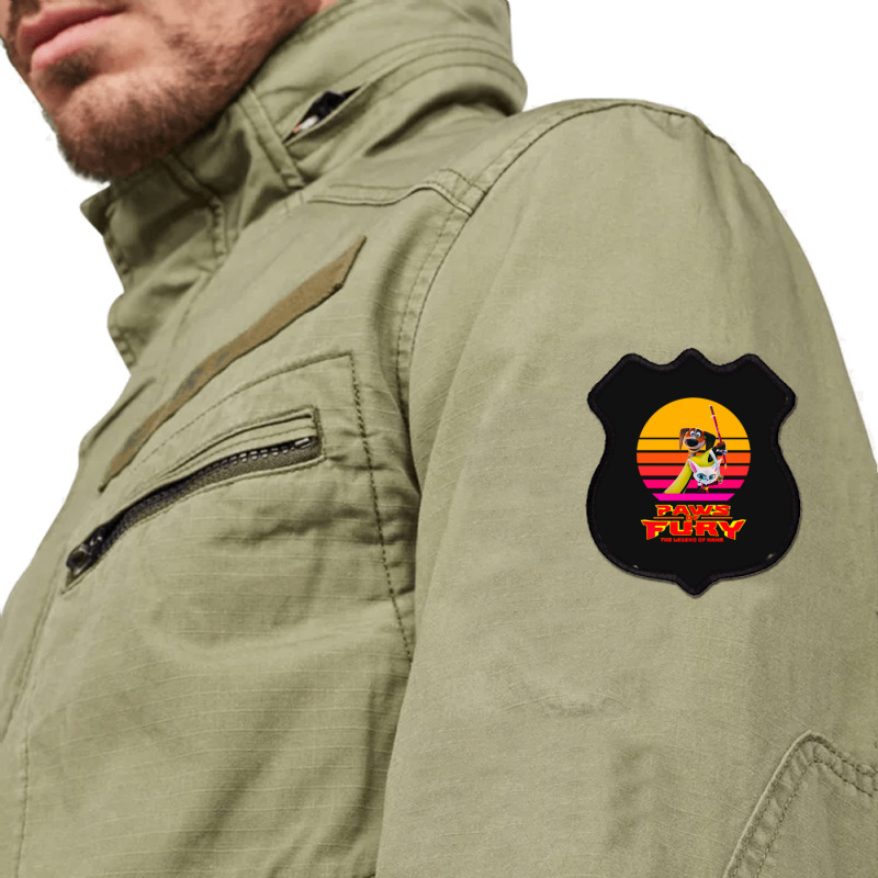 Paws Of Fury The Legend Hank Funny Shield Patch | Artistshot