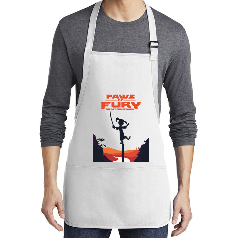 Paws Of Fury The Legend Medium-length Apron | Artistshot