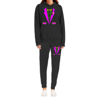 Funny Mardi Gras Tuxedo Costume Print Carnival Parade Hoodie & Jogger Set | Artistshot