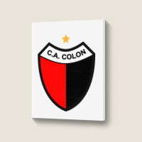 Club Atlético Colón Portrait Canvas Print | Artistshot