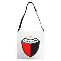 Club Atlético Colón Adjustable Strap Totes | Artistshot