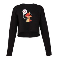 Oh For Fox Sake Cropped Sweater | Artistshot