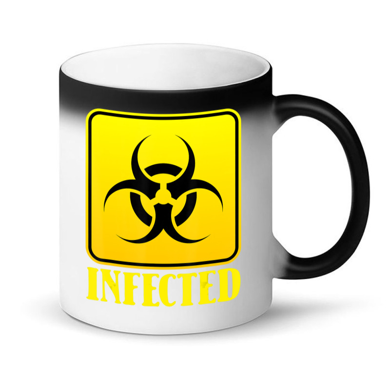 Infected Lazy Halloween Costume Cool Biohazard Symbol Zombie Magic Mug | Artistshot