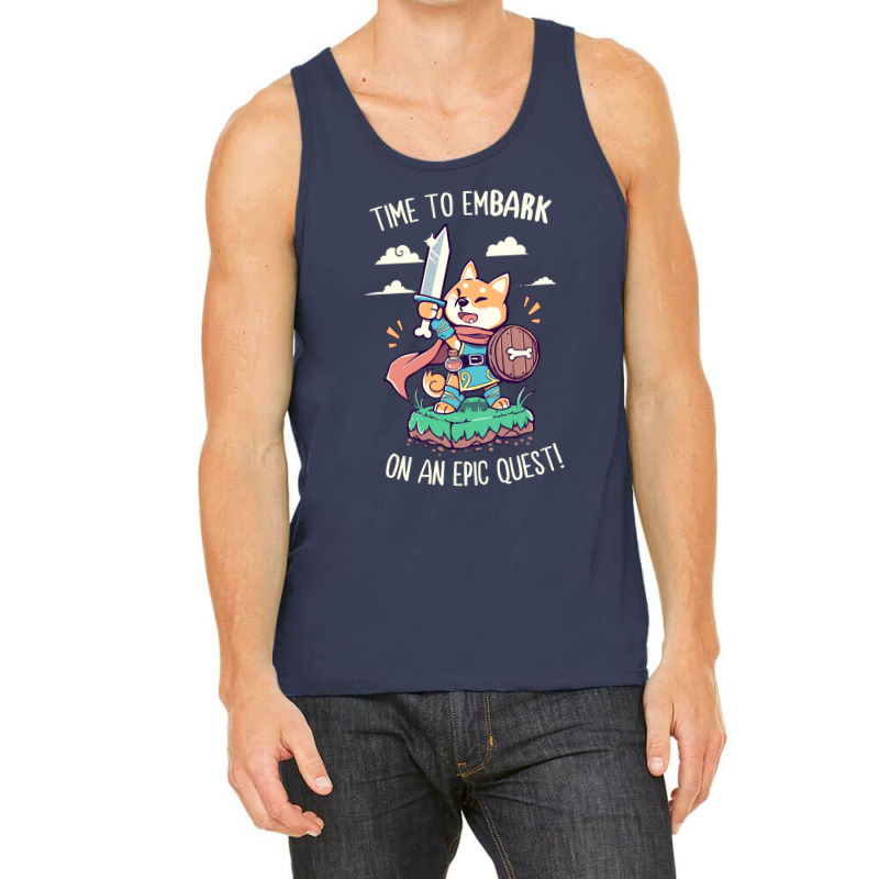 Time To Embark On An Epic Quest! Tank Top | Artistshot