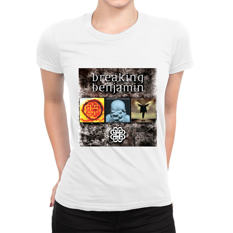 Best Breaking Benjamin Music Ladies Fitted T-Shirt by Tantih | Artistshot