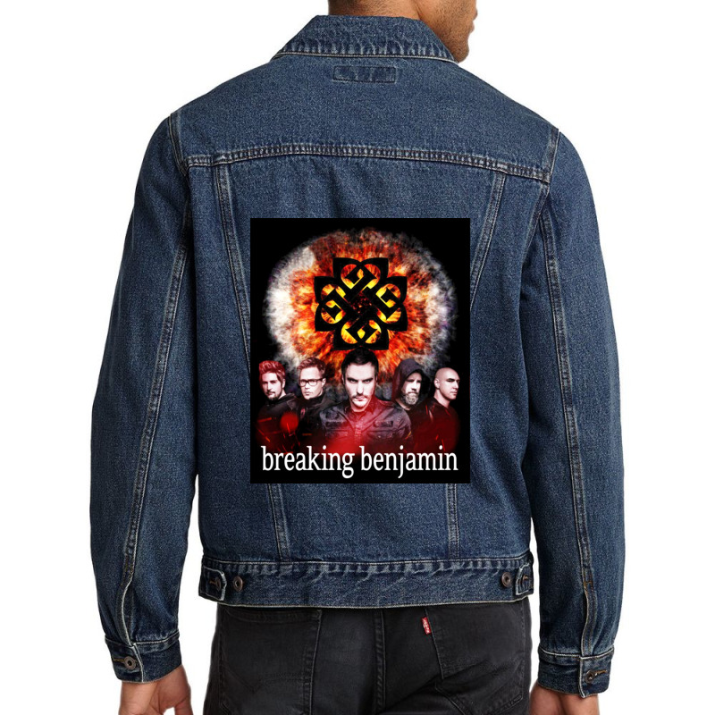 Best Breaking Benjamin Music Men Denim Jacket by Tantih | Artistshot