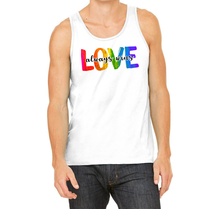 Love Always Wins For Light Tank Top | Artistshot