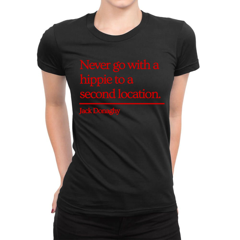 Jack Donaghy Quote Ladies Fitted T-Shirt by GoldenArt | Artistshot