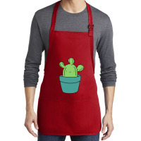 Cute Silly Cactus Medium-length Apron | Artistshot