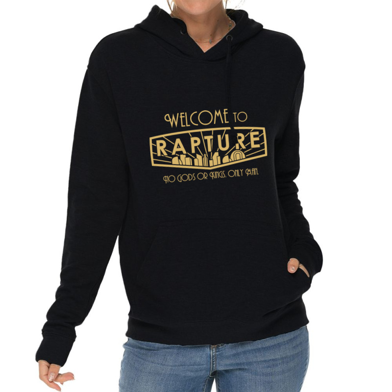 Bioshock Rapture T-shirt Lightweight Hoodie by MichaelAkins | Artistshot