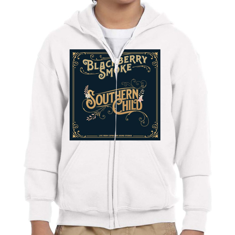 Blackberry Smoke, Blackberry Smoke Rooster, The Blackberry Smoke 2022 Youth Zipper Hoodie by tersinajoney | Artistshot