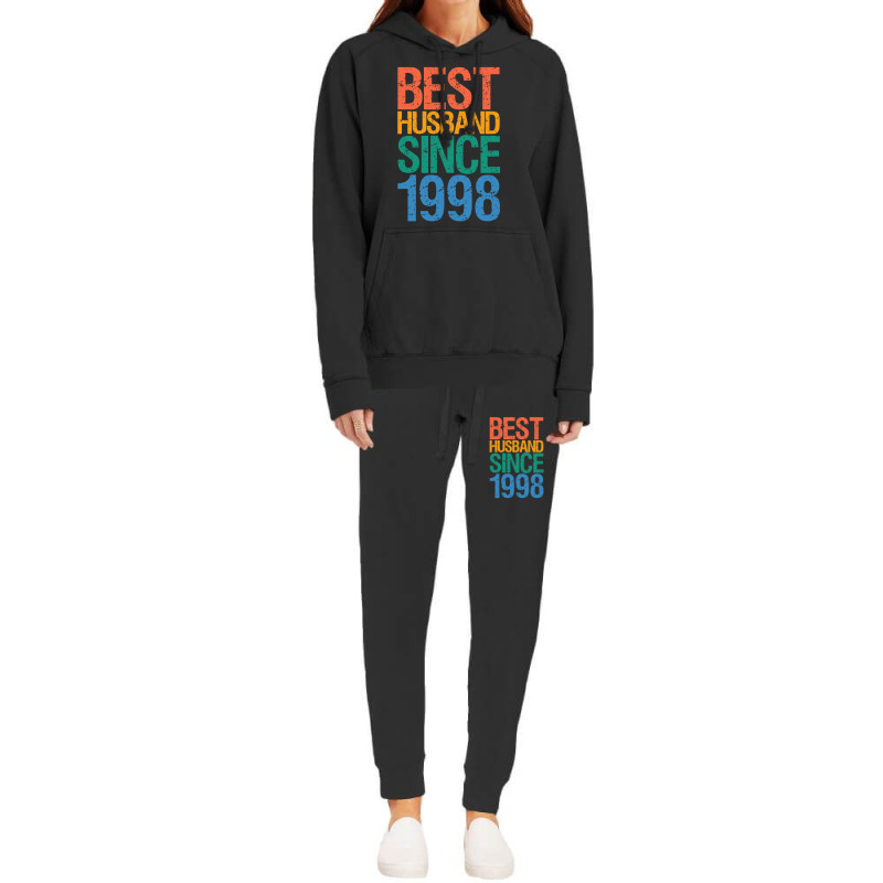 Best Husband Since 1998 Retro Hoodie & Jogger Set | Artistshot