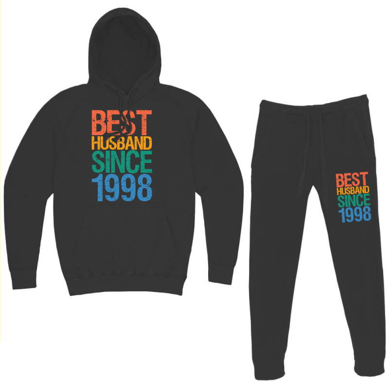 Best Husband Since 1998 Retro Hoodie & Jogger Set | Artistshot