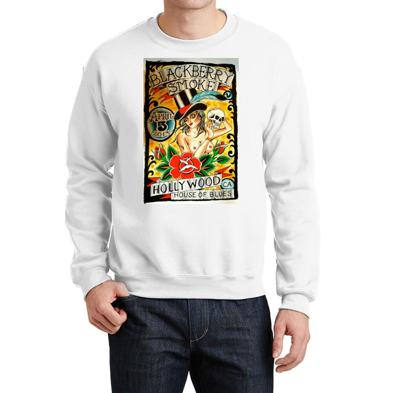 Blackberry Smoke, Blackberry Smoke Rooster, The Blackberry Smoke 2022 Crewneck Sweatshirt by tersinajoney | Artistshot