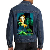 Funny Gifts Nosferatu My Favorite People Men Denim Jacket | Artistshot