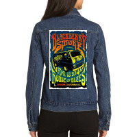 Blackberry Smoke, Blackberry Smoke Rooster, The Blackberry Smoke 2022 Ladies Denim Jacket | Artistshot