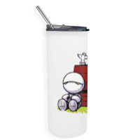 Marvin Paranoid Android Peanuts Skinny Tumbler | Artistshot