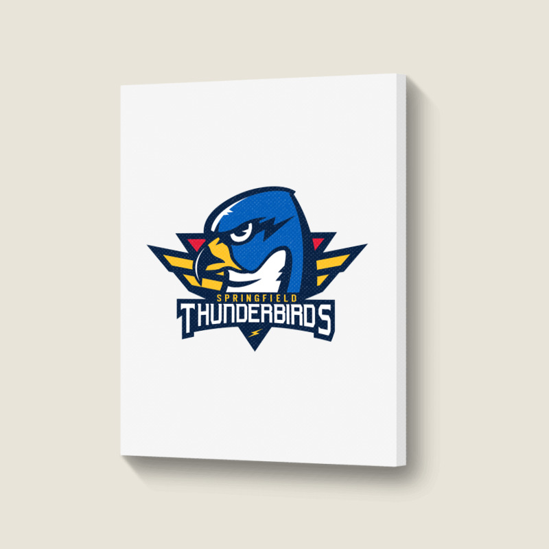 The-springfield-thunderbirds Portrait Canvas Print | Artistshot