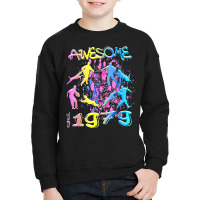 Awesome Since 1979. Agility Dog Training Graffiti Design T Shirt Youth Sweatshirt | Artistshot