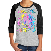 Awesome Since 1979. Agility Dog Training Graffiti Design T Shirt Youth 3/4 Sleeve | Artistshot