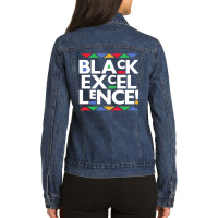 Best Bussines Excellence Ladies Denim Jacket | Artistshot