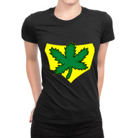 Classic Film  Marijuanas Video Games Character Ladies Fitted T-shirt | Artistshot