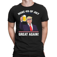 Trump Make 4th Of July Great Again T-shirt | Artistshot