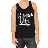 Womens Cheer Gigi Megaphone With Heart Accent Mens Womens Tank Top | Artistshot