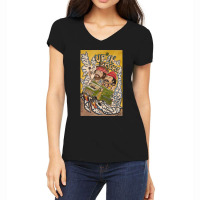 Graphic Vintage  Psychedelic Music Vintage Women's V-neck T-shirt | Artistshot