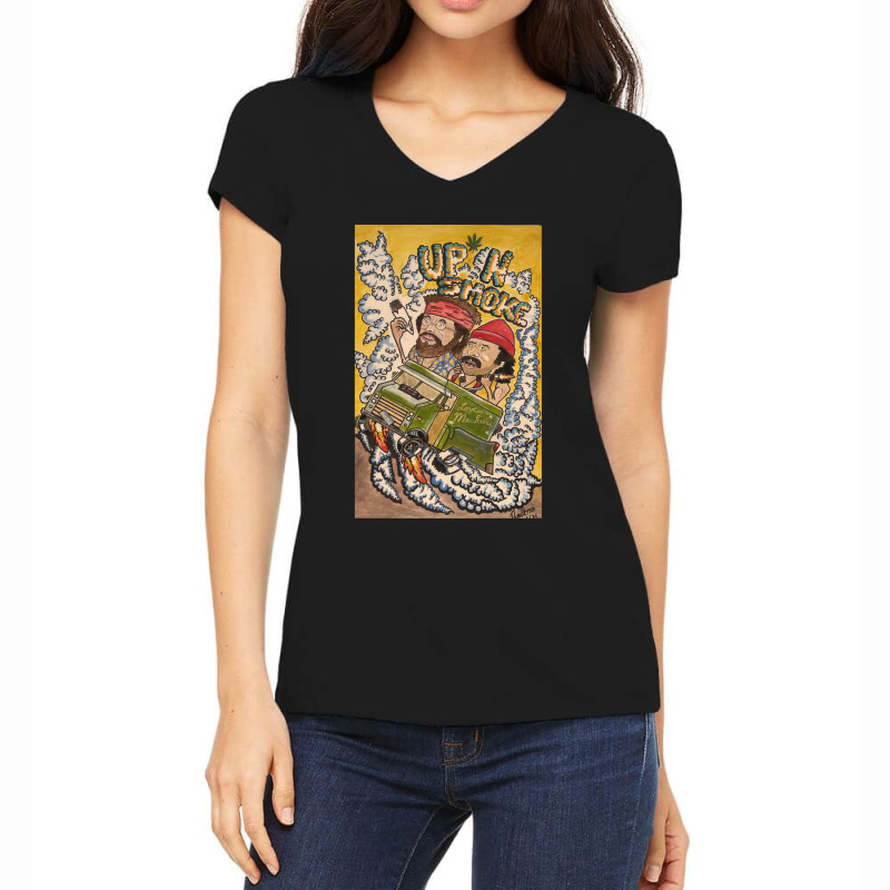 Graphic Vintage  Psychedelic Music Vintage Women's V-Neck T-Shirt by SeanArtists | Artistshot