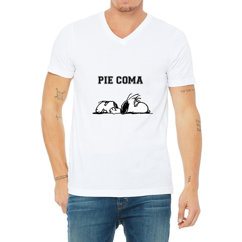 Peanuts Pie Coma V-neck Tee | Artistshot