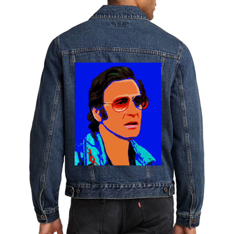 Character Animated Robert Deniro Gifts Women Men Denim Jacket | Artistshot