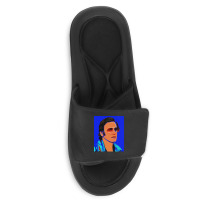 Character Animated Robert Deniro Gifts Women Slide Sandal | Artistshot