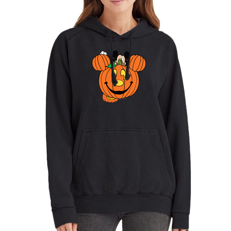 Pumkin Halloween Vintage Hoodie by meritanila | Artistshot