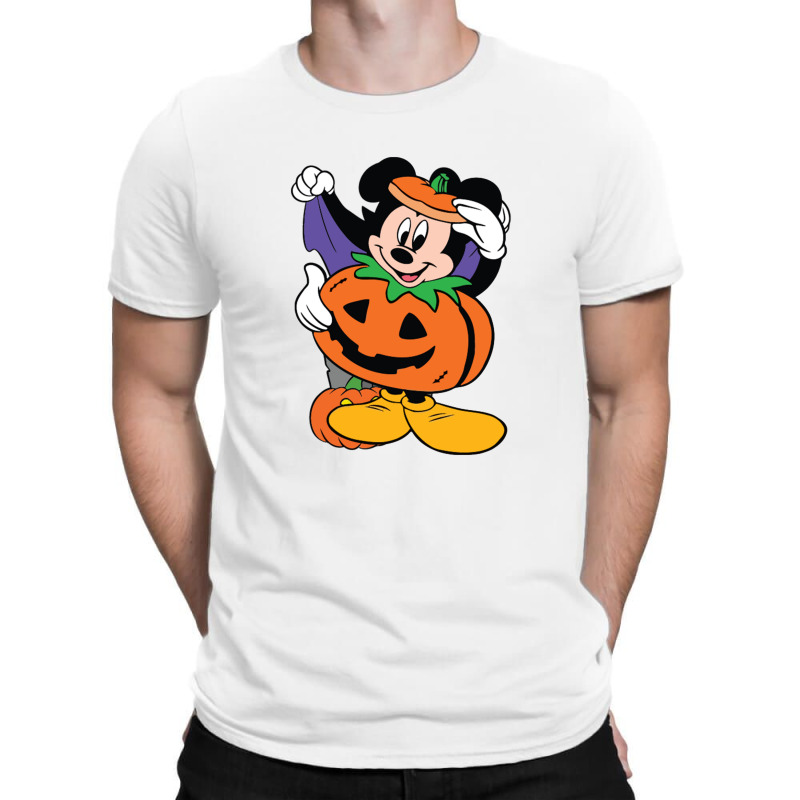 Pumkin Mouse Halloween T-Shirt by meritanila | Artistshot