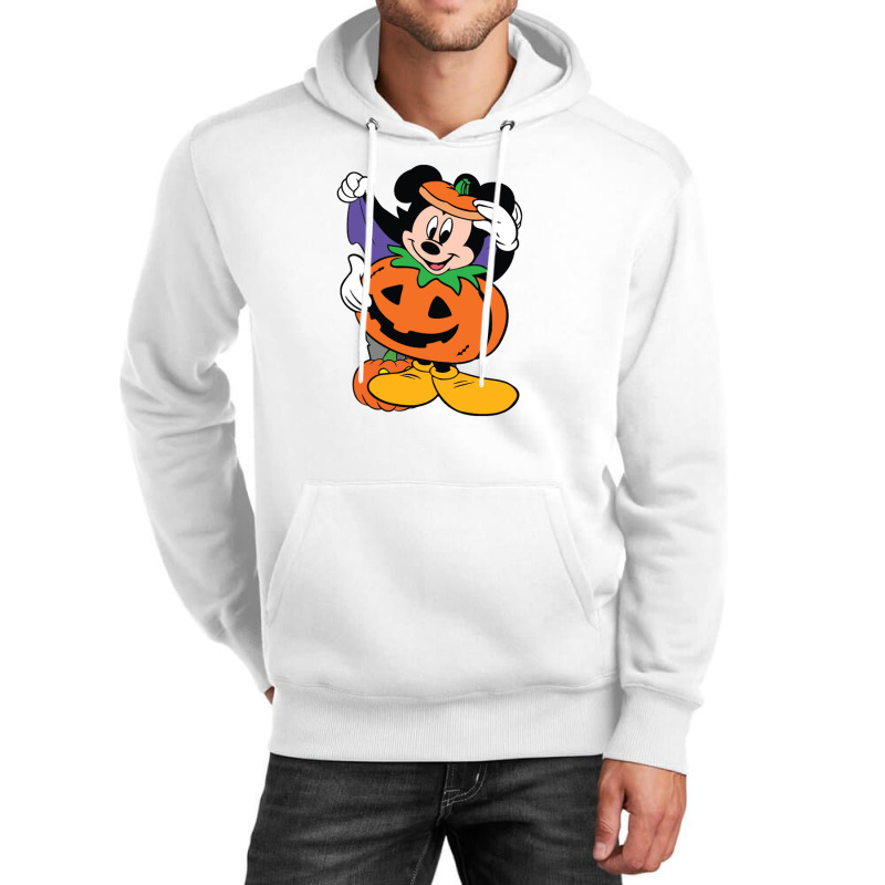 Pumkin Mouse Halloween Unisex Hoodie by meritanila | Artistshot