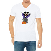 Mouse Halloween V-neck Tee | Artistshot