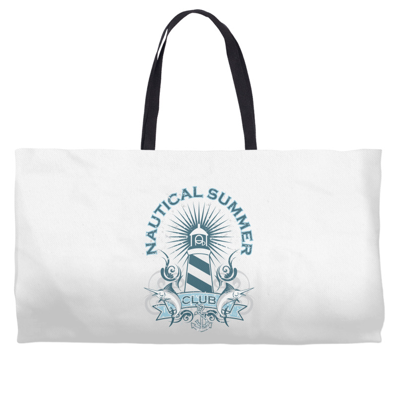 Nautical Summer Club Weekender Totes | Artistshot