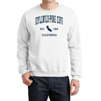 Idyllwild Pine Cove California Ca Vintage Athletic Navy Spor T Shirt Crewneck Sweatshirt | Artistshot