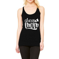 Womens Cheer Mom Megaphone With Heart Accent Women Funny Gifts Boy Gir Racerback Tank | Artistshot