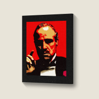 Vintage Retro Robert Deniro Mens Funny Portrait Canvas Print | Artistshot