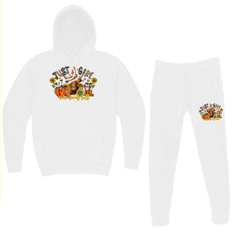 Just A Girl Who Loves Fall Hoodie & Jogger Set | Artistshot