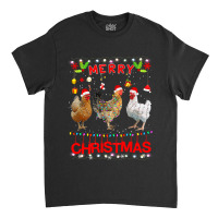 Chicken Design Merry Christmas Chicken For Kids Costume Cute 32 Hen Ch Classic T-shirt | Artistshot