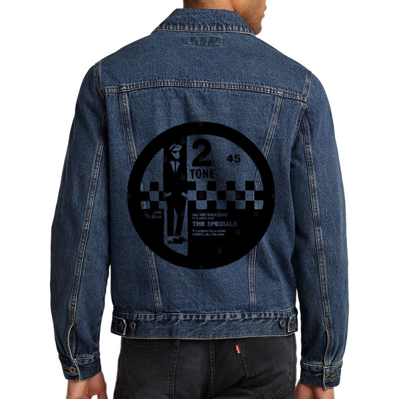 The Specials ?? 2tone Record Design Fanart T-shirt Men Denim Jacket | Artistshot