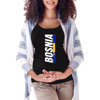 Bosnia Herzegovina T Shirt Bosnian Flag Love Gift Maternity Scoop Neck T-shirt | Artistshot