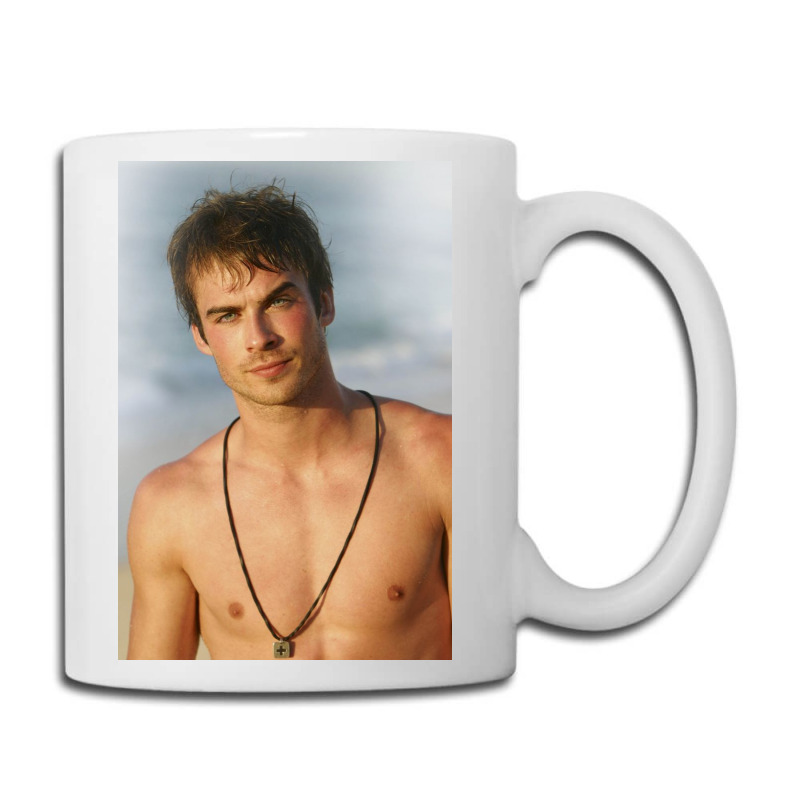 Ian Damon Shirtless Salvatore Coffee Mug | Artistshot