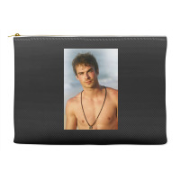 Ian Damon Shirtless Salvatore Accessory Pouches | Artistshot