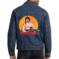 Day Gift Philadelphia Funny Gift Men Denim Jacket | Artistshot