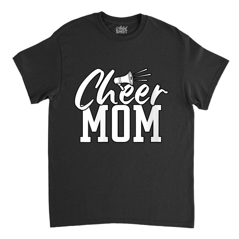 Womens Megaphone Cheer Mom Music Vintage Retro Classic T-shirt by HailieDesign | Artistshot