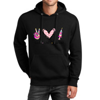 Peace Love And Vaccine I'm Vaccinated 2021 Vaccination Day Gift Unisex Hoodie | Artistshot